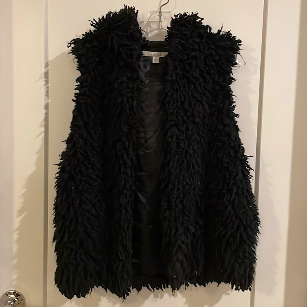Furry Hooded Festival Vest